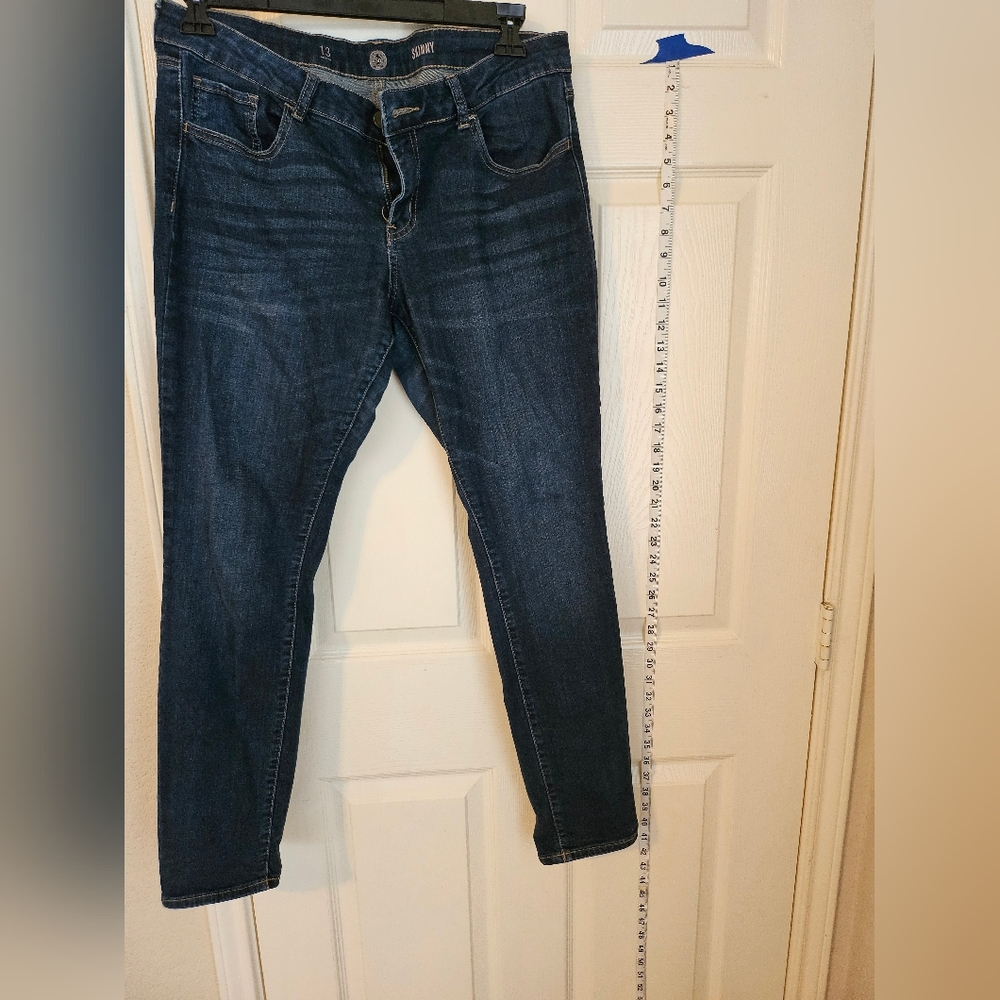 Women's Blue Jeans-Skinny